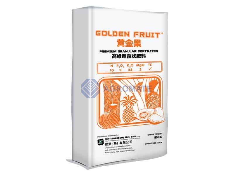 Golden Fruit Orange<br />
10-5-23-3+TE