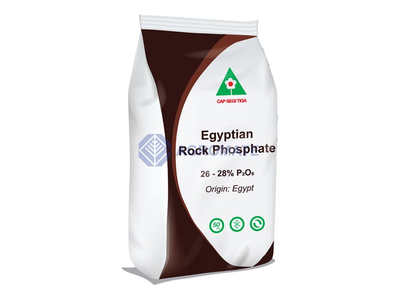 Egyptian Rock Phosphate<br />
(26% - 28% P<sub>2</sub>O<sub>5</sub>)
